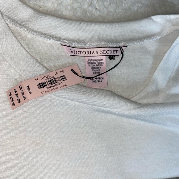 Limited Edition VS Angel Tee Shirt with Gold Glitter - Picture 3 of 6